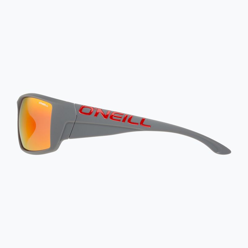 O'Neill ONS 9019-2.0 occhiali da sole in cristallo grigio opaco/rosso/specchio rosso 3
