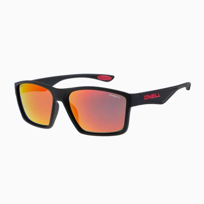 Occhiali da sole O'Neill ONS 9024-2.0 nero opaco/rosso/rosso specchiato