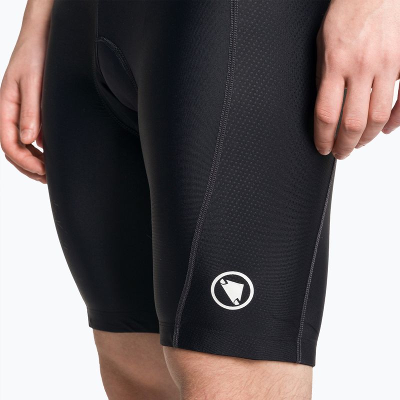 Pantaloncini da ciclismo Endura 6-Panel II da uomo, nero 3