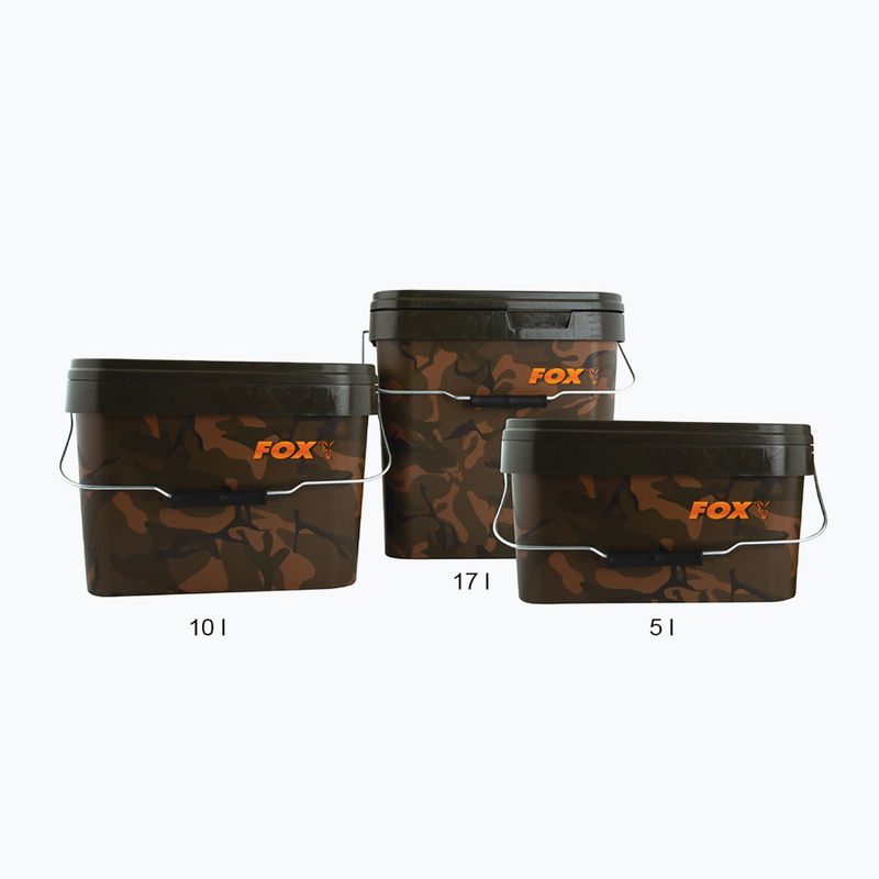 Secchio Fox International Square 10 l camo 2