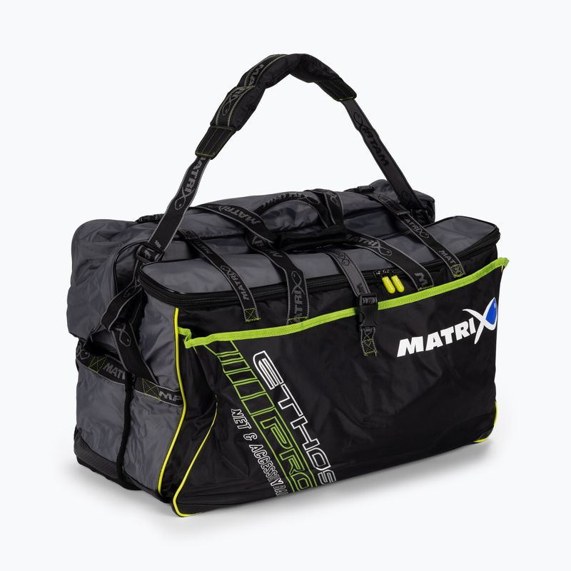 Borsa da pesca Matrix Pro Ethos Net & Accessory Carryall nero