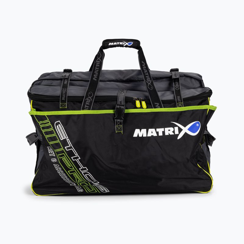 Borsa da pesca Matrix Pro Ethos Net & Accessory Carryall nero 2