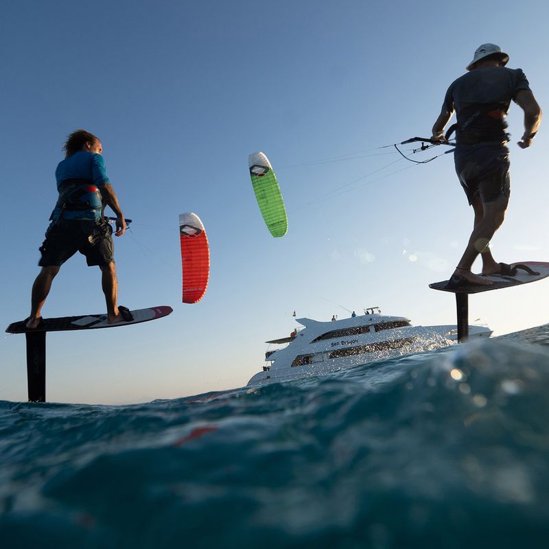 Ozone Hyperlink V3 azzurro/bianco kitesurfing kite 3