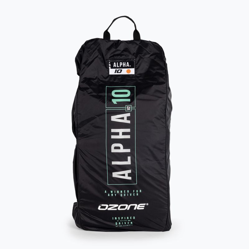 Ozone Alpha V2 arancio/bianco kitesurfing kite 2