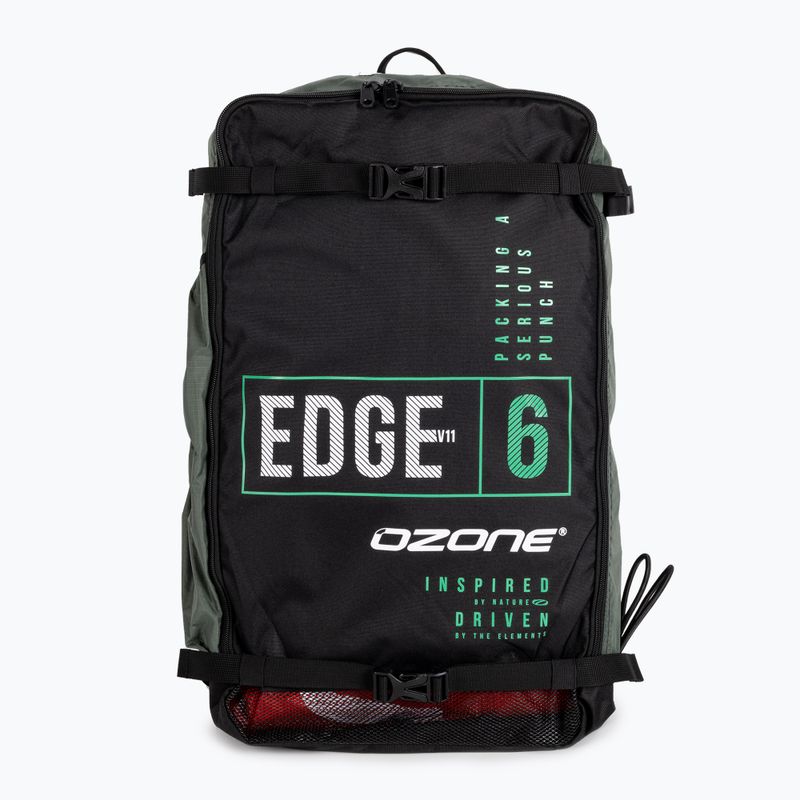 Ozone Edge V11 rosso rubino/bianco kitesurfing kite 2