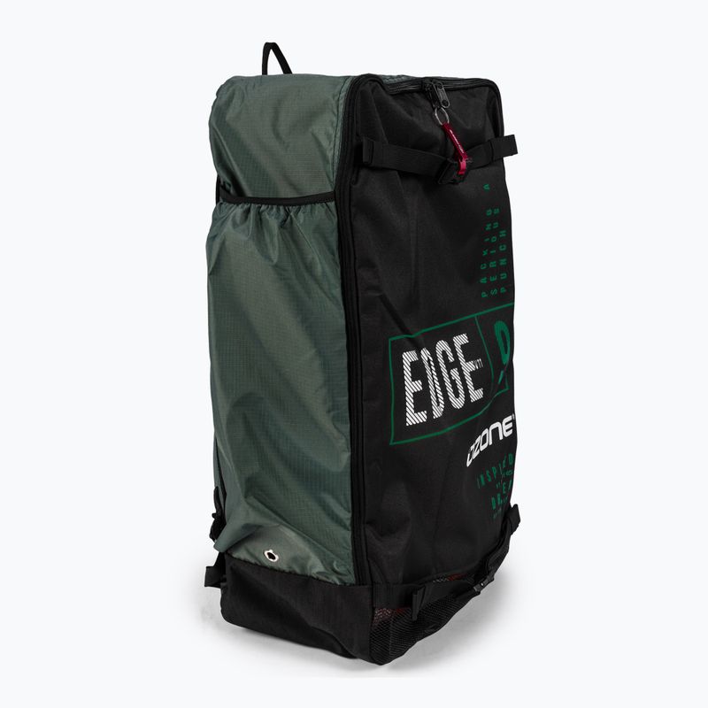 Ozone Edge V11 arancio/bianco kitesurfing kite 3