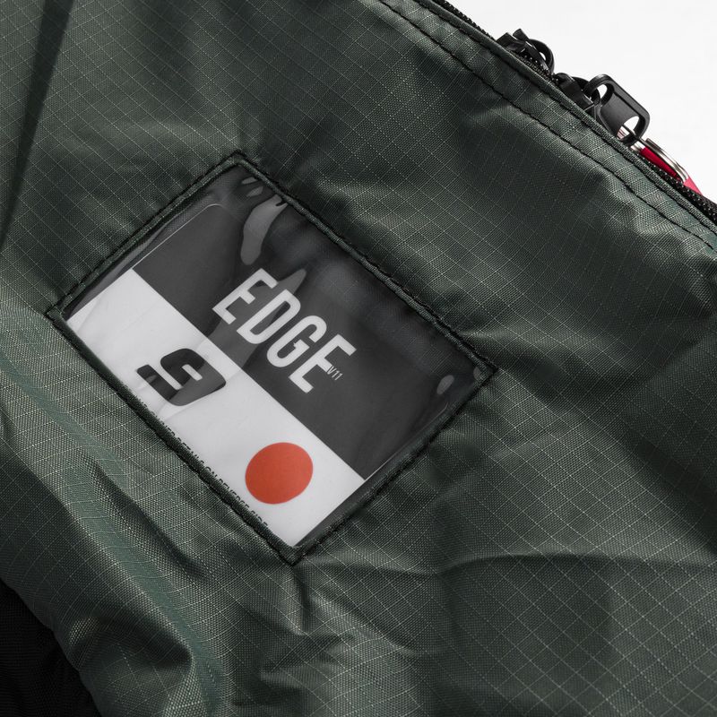 Ozone Edge V11 arancio/bianco kitesurfing kite 6