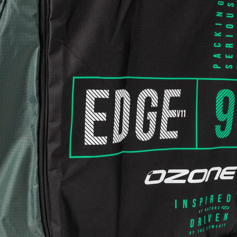 Ozone Edge V11 arancio/bianco kitesurfing kite 10