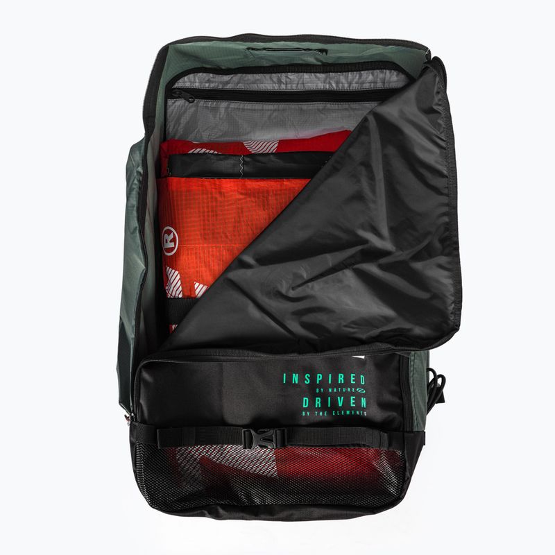 Ozone Edge V11 arancio/bianco kitesurfing kite 11