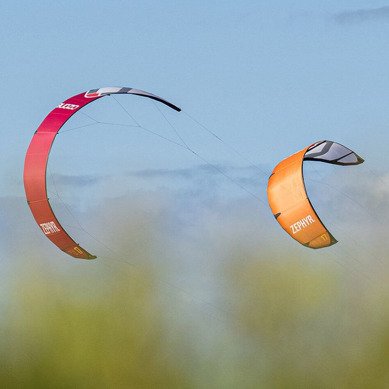 Ozone Zephyr V7 giallo/bianco kite kite 7
