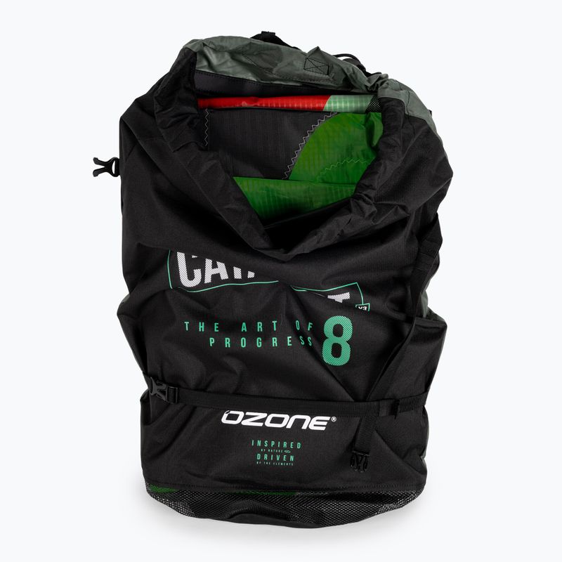 Ozone Catalyst V3 verde brillante/bianco kitesurfing kite 5