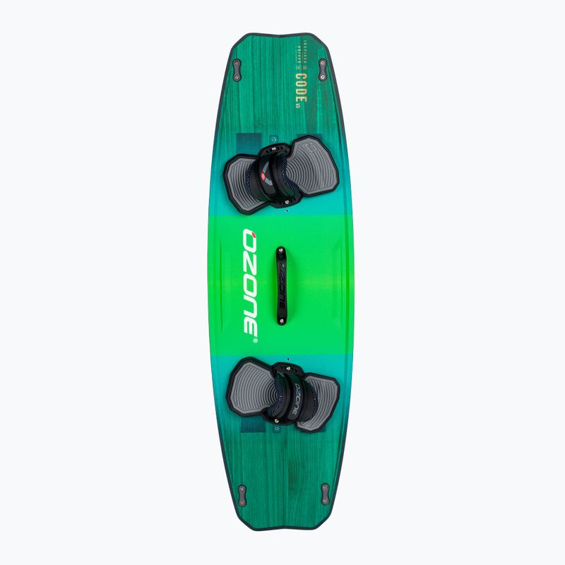 Ozone Code V3 Performance Freeride kiteboard verde brillante 2
