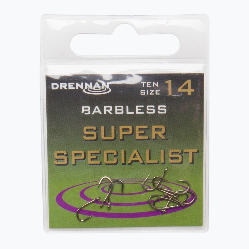 Ami argentati Drennan Super Specialist Barbless HESU014