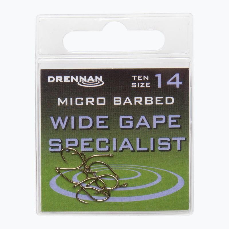 Ganci Drennan Wide Gape Specialist in argento HEWGSM014