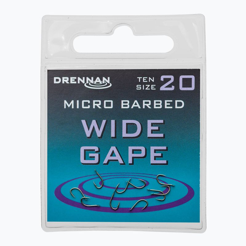 Ganci Drennan Wide Gape in argento HSWDGM020