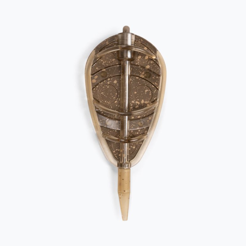 Drennan Cestino per esche piatto marrone TFFFLL45