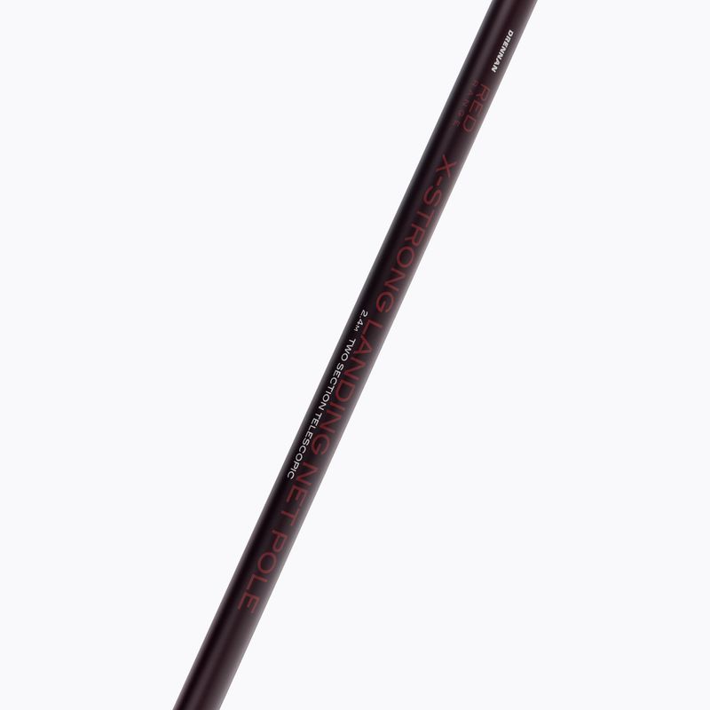 Asta telescopica per rete da sbarco da 2,4 m Drennan Red Range nero RMRL240 2