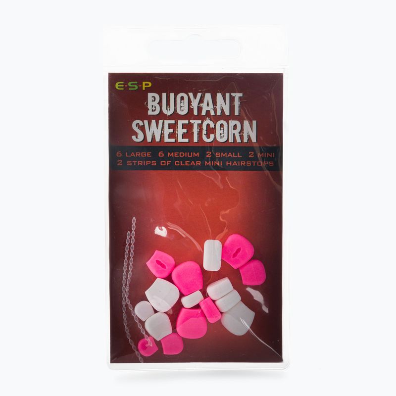 ESP Buoyant Sweetcorn esca artificiale bianca e rosa ETBSCPW007
