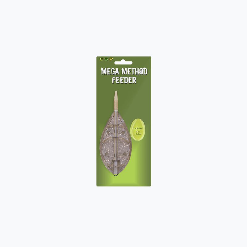 ESP Mega Method Feeder L marrone ETFMML056 cestino per esche a terra