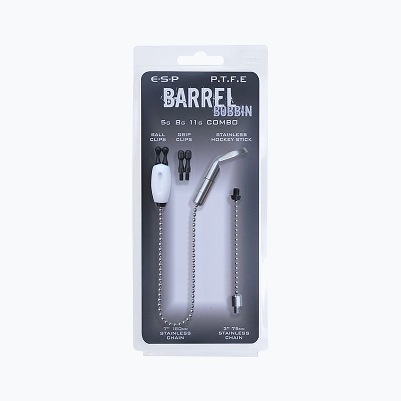 ESP Barrel Bobbin Kit bianco ETBBK001 gancio di segnalazione pesca 2