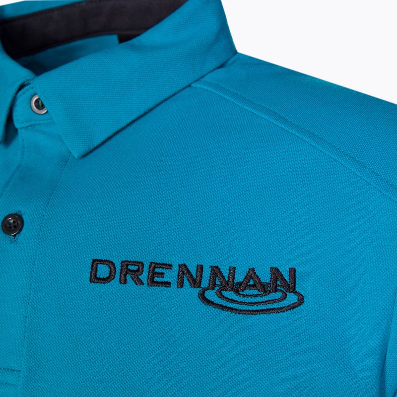 Drennan Aqua Polo da pesca blu CSDAP006 3