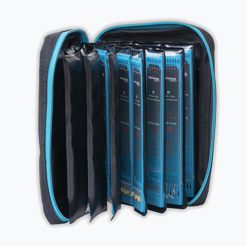 Drennan Hook Box portafoglio da pesca per leader nero LUDHB001 8