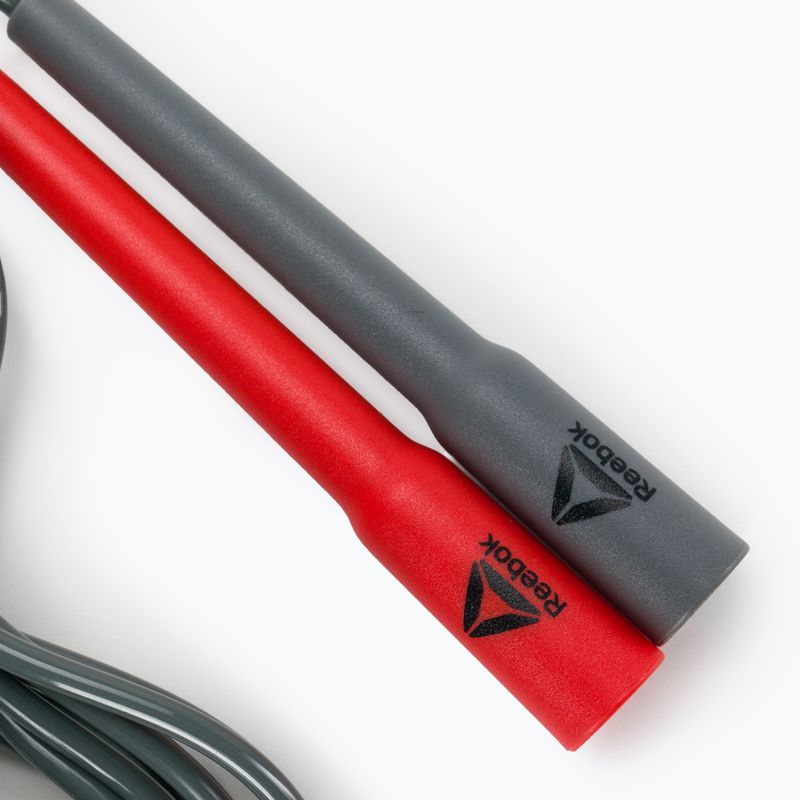 Reebok corda per saltare RARP-11081 3M Elements grigio/rosso 2