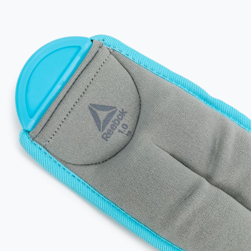 Reebok RAWT-11071BL 2 pesi da polso da 1 kg 3
