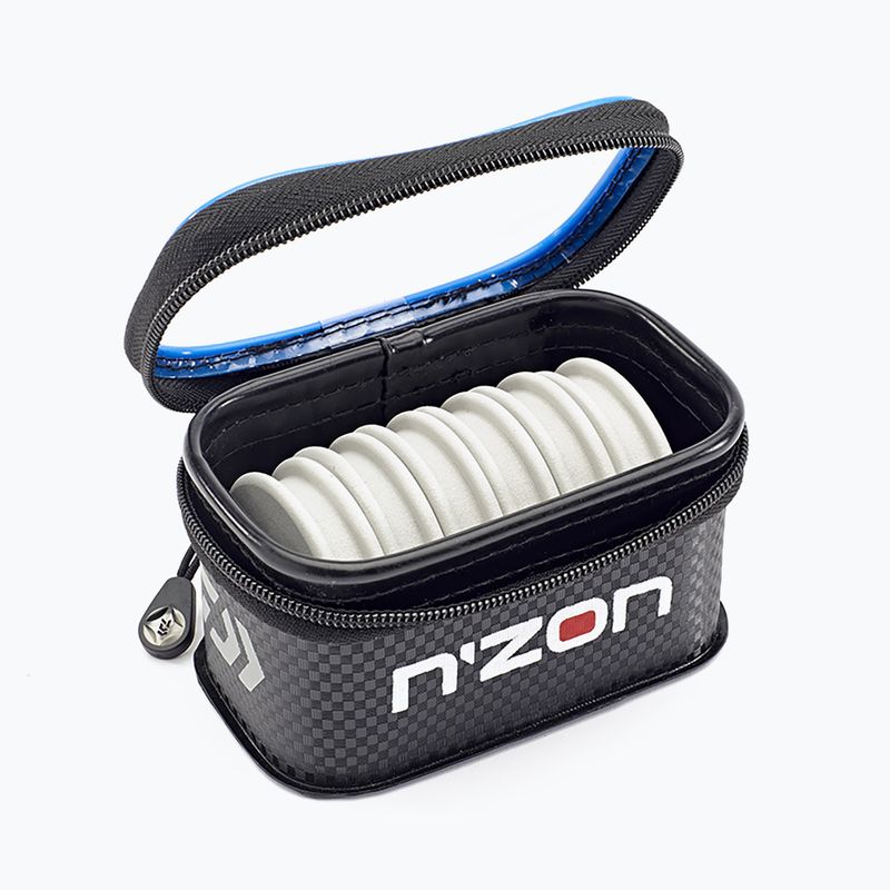 Daiwa N'ZON EVA Rig Case NZERG1 leader organiser nero/blu