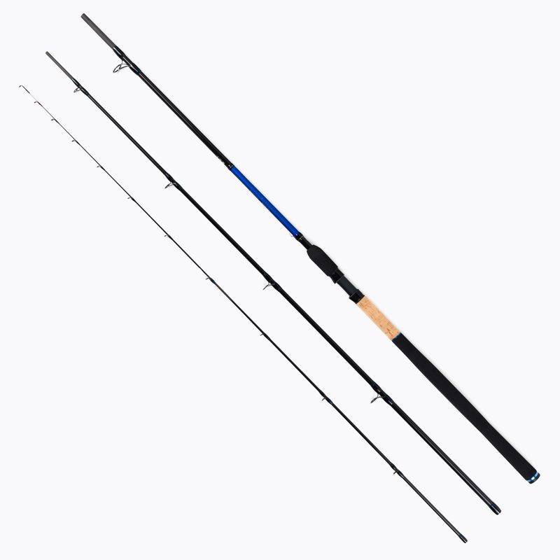 Daiwa N'ZON Canna da pesca 3 pezzi blu/nero