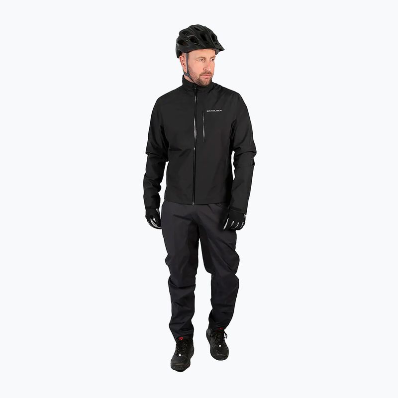 Pantaloni da ciclismo Endura Hummvee Waterproof da uomo, nero 2