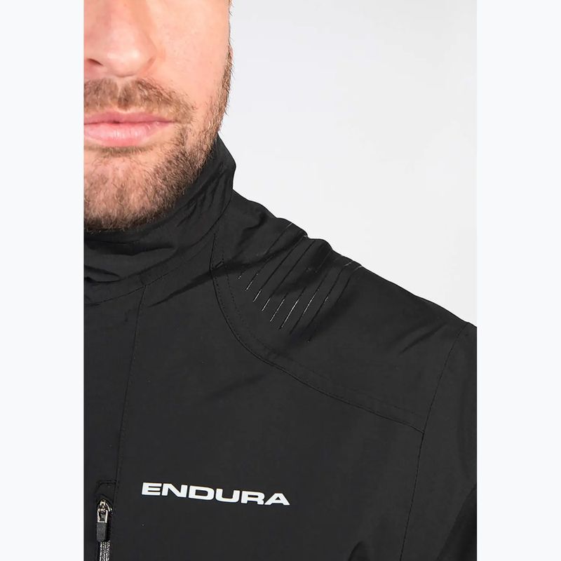 Giacca da ciclismo da uomo Endura Hummvee Waterproof nero 4