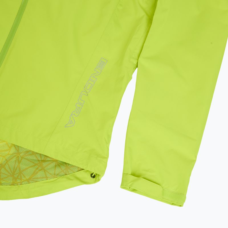 Giacca da ciclismo da uomo Endura Hummvee Waterproof giallo hi-viz 4