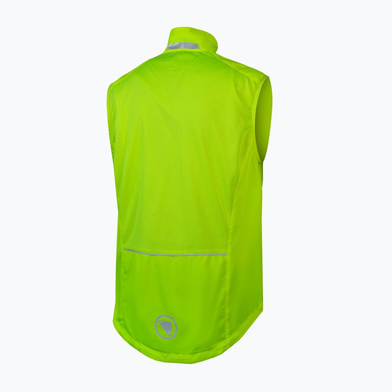Gilet da ciclismo Endura Hummvee giallo hi-viz da uomo 2