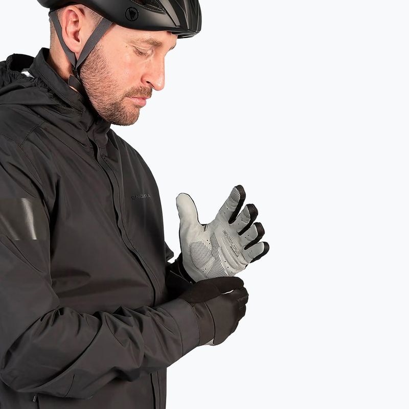 Guanti da ciclismo da uomo Endura Windchill nero 2