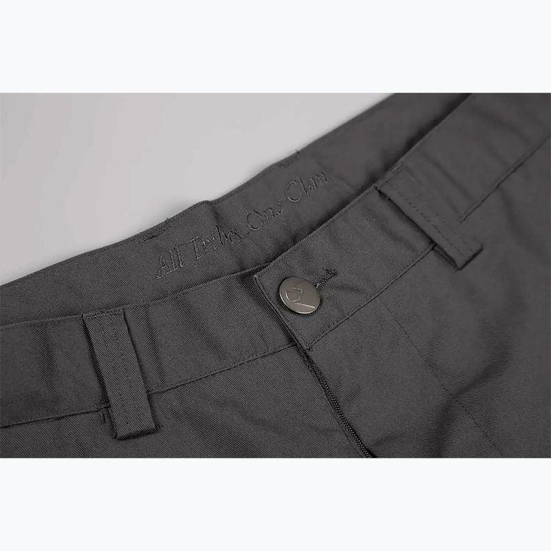 Pantaloncini da ciclismo Endura Hummvee Chino W/Liner grigio da uomo 5