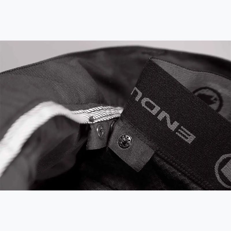 Pantaloncini da ciclismo Endura Hummvee Chino W/Liner grigio da uomo 6