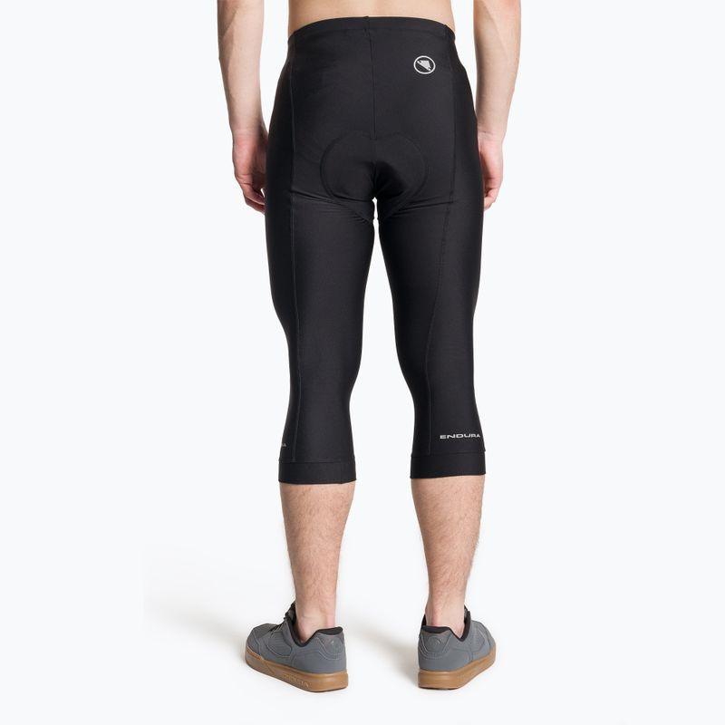 Pantaloncini da ciclismo Endura Xtract Gel II Knicker neri da uomo 2