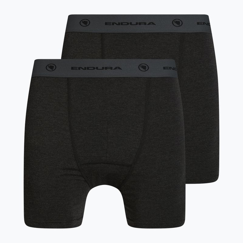 Endura Bike Boxer da uomo 2 paia antracite