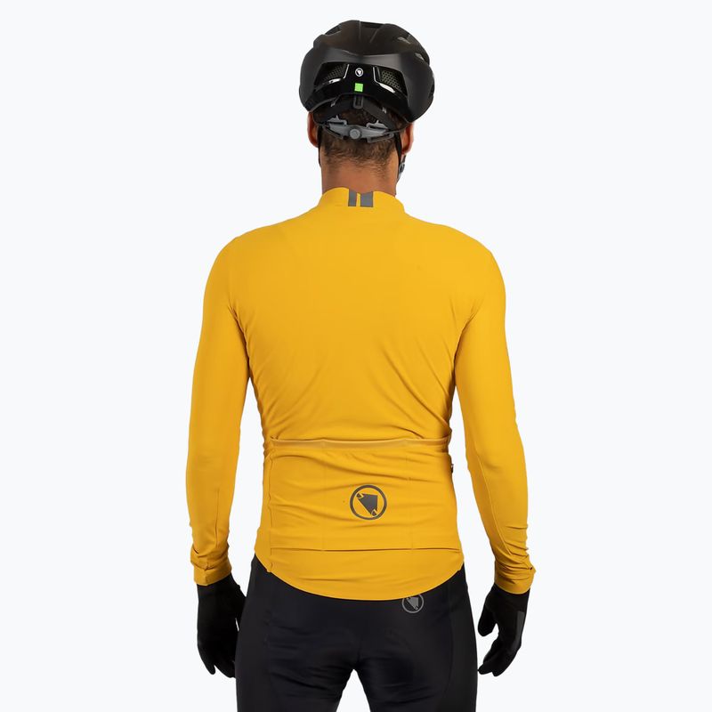 Endura Pro SL II L/S senape da uomo manica lunga da ciclismo 3