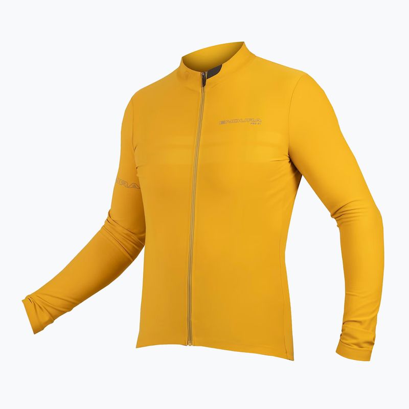 Endura Pro SL II L/S senape da uomo manica lunga da ciclismo 10