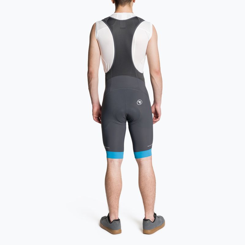 Endura Xtract Lite Bibshort pantaloncini da ciclismo da uomo hi-biz blu 2