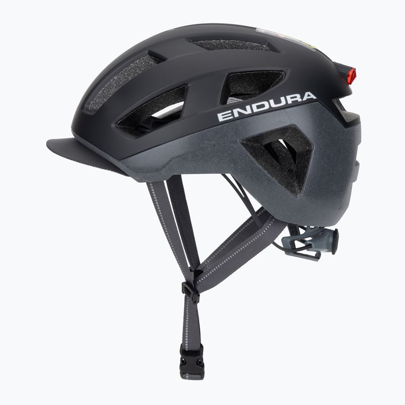 Casco da bici Endura Urban Luminite nero 3