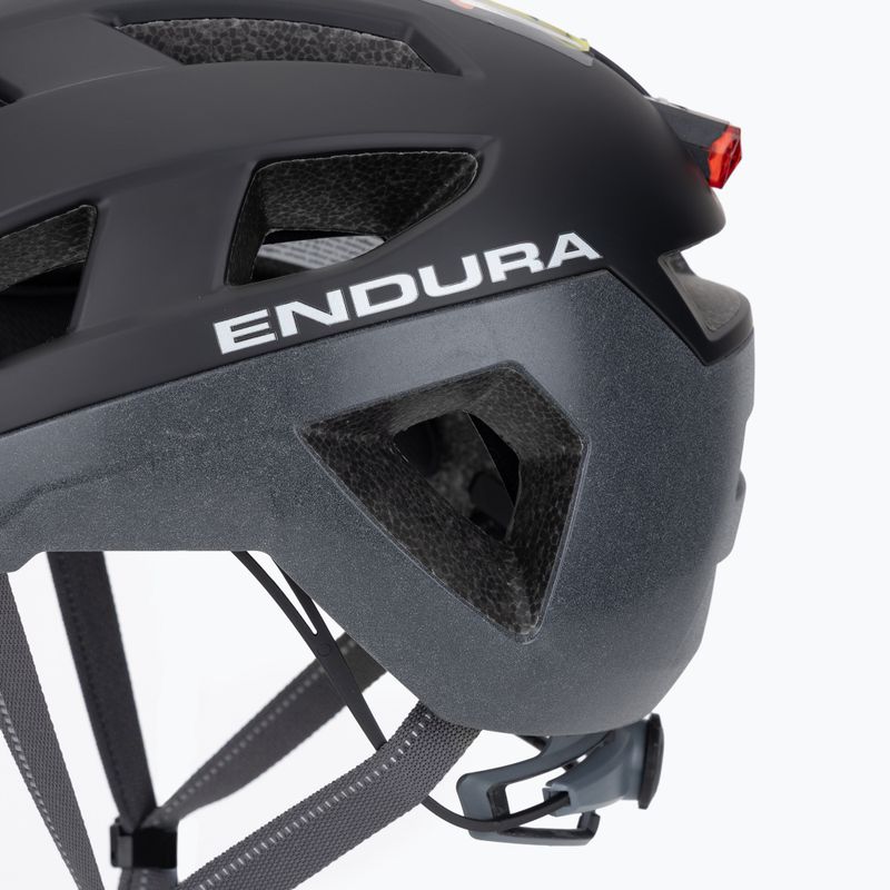 Casco da bici Endura Urban Luminite nero 7