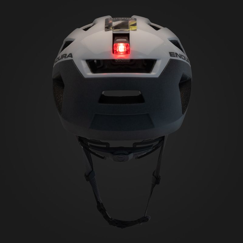 Casco da bicicletta Endura Urban Luminite bianco 8