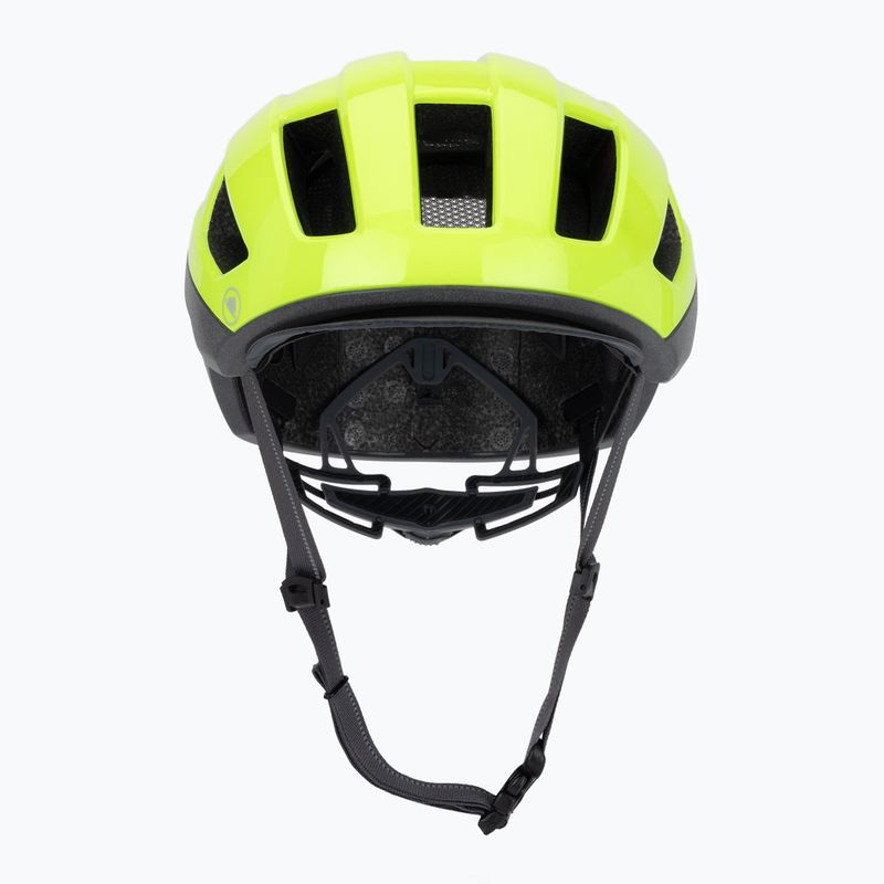 Casco da bici Endura Urban Luminite giallo hi-viz 2