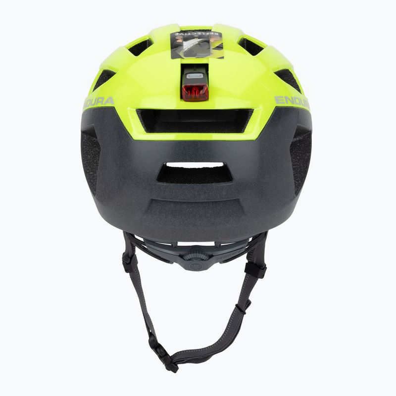 Casco da bici Endura Urban Luminite giallo hi-viz 4