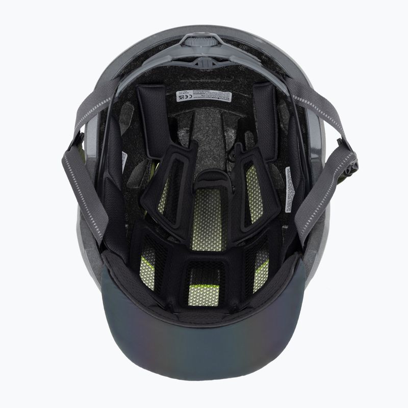Casco da bici Endura Urban Luminite giallo hi-viz 5