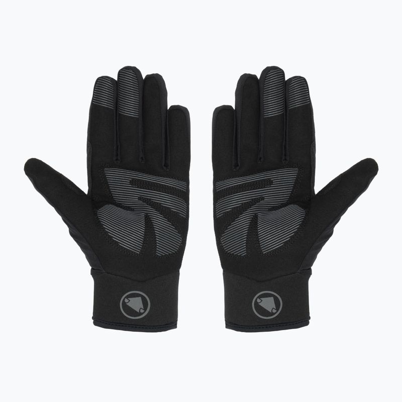 Guanti da ciclismo da uomo Endura Strike nero 3