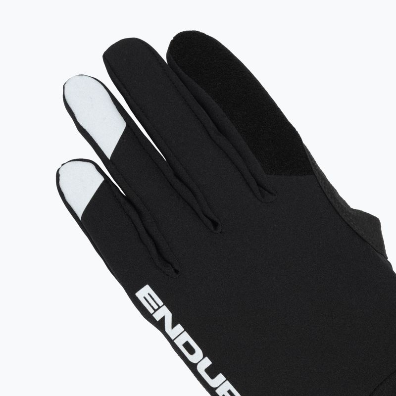 Guanti da ciclismo da uomo Endura Strike nero 4